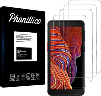 Obrázek produktu pro Tvrzené sklo pro Samsung Galaxy XCover 5 [4 ks] Screen Protector Film Anti-Scratch Glass Resistant Phonillico®