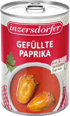 Produktbild von Gefüllte Paprika, 400g, Inzersdorfer