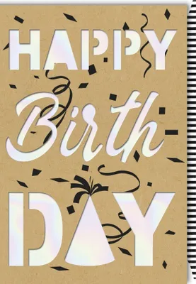 Produktbild von Geburtstag - Glückwunschkarte im Format 11,5 x 17 cm mit Umschlag