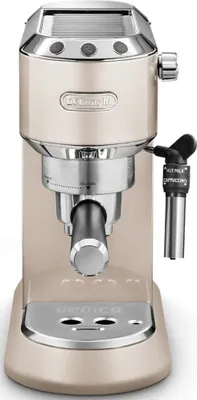 Zdjęcie produktu dla De’Longhi Dedica Style EC 785.BG, Ekspres do espresso, 1,1 l, Kapsułka kawy, Kawa mielona, 1300 W, Beżowy
