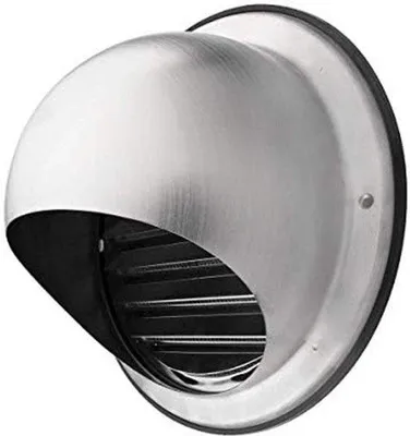 Obrázek produktu pro Nerezové ventilační mřížky, průměr 125 mm