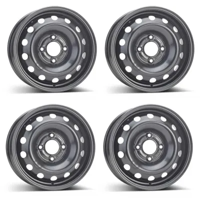 Produktbild von 4 Stahlfelgen Alcar 5990 5.5Jx14 ET34 4x108 für Peugeot 206