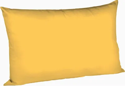 Produktbild von Fleuresse Mako-Satin-Kissenbezug uni colours, Farbe sonne 2349, Größe 50x70 cm