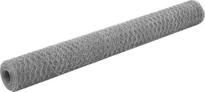 Obrázek produktu pro Pletivo ke kurníku pozinkovaná ocel 25 x 1,2 m stříbrné