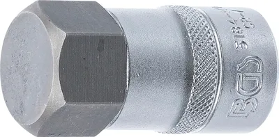 Obrázek produktu pro BGS technic Bit Socket, Chrom-vanadiová ocel, 222 mm, 55 mm, 222 g