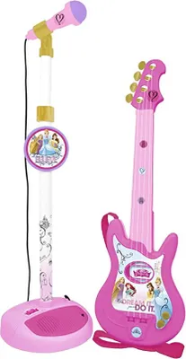Produktbild von Kindergitarre Reig Mikrofon Rosa Disney Prinzessinnen