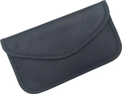 Immagine prodotto di Custodia antifurto Faraday per chiavi auto/telefono, 20 cm x 11 cm - Nero