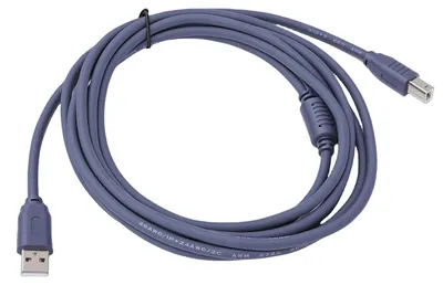 Zdjęcie produktu dla Kabel USB 2.0 do drukarki, złącze USB A do B, 3 metry, prędkość 480 Mb/s, do skanera, dysku twardego, aparatu fotograficznego i fortepianu, do laptopa i komputera stacjonarnego