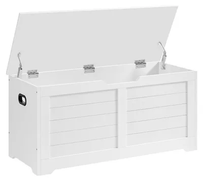 Obrázok produktu pre Komoda s dvierkami – spálňa – biely lamino – 100 x 40 x 46 cm