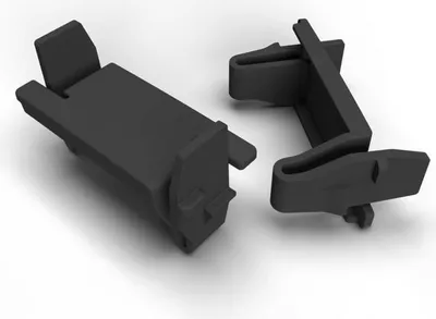 Produktbild von PATCHBOX .one / Blind Panels (10-Pack), Blindverschlussplatte, Polyoxymethylen (POM), Schwarz, 10 Stück(e), 40 g