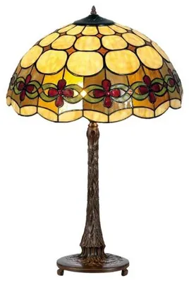 Immagine prodotto di Lampada Tiffany per il soggiorno, collezione AGENA Slim Ø50*72