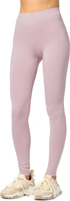 Produktbild von Merry Style Damen Lange Leggings aus Viskose MS10-143 (Caffelatte, XXL)