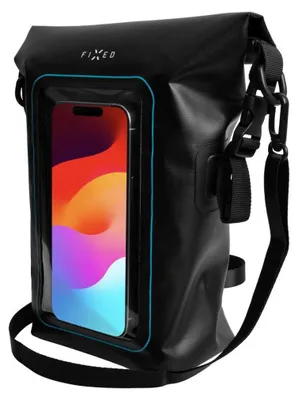 Produktbild von FIXED FIXFLT-BG-BK, Beuteltasche, Universal, 19,1 cm (7.5"), Transparent, Schwarz