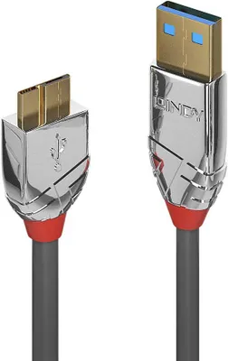 Obrázek produktu pro LINDY USB 3.0 Kabel Typ A/Micro-B Cromo Line M/M 2m