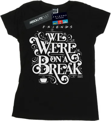 Produktbild von Friends - "On A Break" T-Shirt für Damen BI21346 (M) (Schwarz)