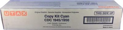Produktbild von UTAX 654510011, Cyan, Triumph-Adler, 4505ci/5505ci/DCC 2945/2950, 1 Stück(e), Patrone, 20000 Seiten