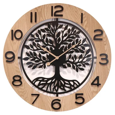Obrázok produktu pre Autronic pr. 60 cm MDF a kov strom života (HW4024)