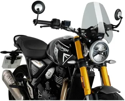 Obrázek produktu pro PUIG naked sport screen smoked clear ABE schváleno pro Triumph