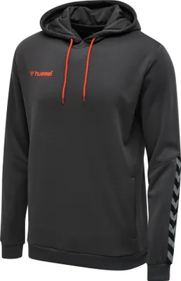 Produktbild von HUMMEL hmlAUTHENTIC POLY HOODIE 2114 BLACK/WHITE M