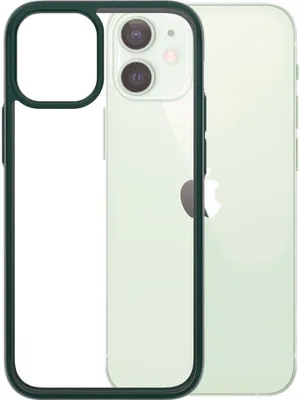 Produktbild von PanzerGlass ClearcaseColor Hülle für Apple iPhone 12 Mini - Grün KP20802