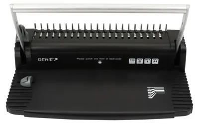 Zdjęcie produktu dla Genie 12181 GENIE Spiralbindegerät CB-820 inkl. Plastikbinderücken    sw
