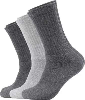 Produktbild von s.Oliver Unisex-Sportsocken 3 Paar grau/hellgrau 43 - 46