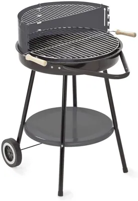 Produktbild von Mr. Gardener Holzkohlegrill Santa FE Inkl. Warmhalterost Landmann Grillwagen