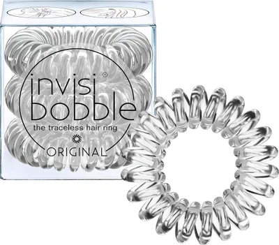 Produktbild von Set Trio, InvisiBobble, Original, Hair Band, Crystal Clear, 3 pcs