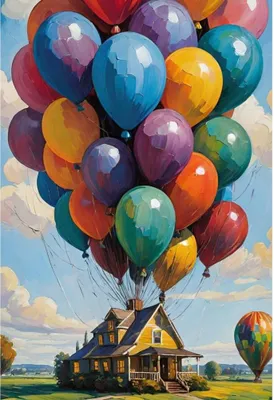 Image de Tableau par numéros avec cadre Tableau Disney Départ 40x50 cm