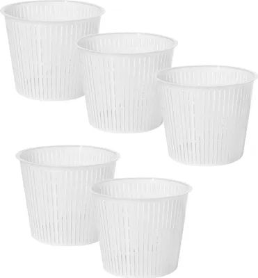 Produktbild von 5 x Käseform 10.3x7.8cm h: 9.2cm, Käseformen, Käseherstellung