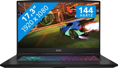 Produktbild von MSI Katana 17 B13UCRK-1402 - 17.3" FHD - Core i5-13420H - Notebook - Core i5