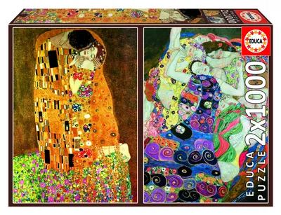 Obrázok produktu pre EDUCA Puzzle Kiss + Girls 2x1000 dielikov 134685
