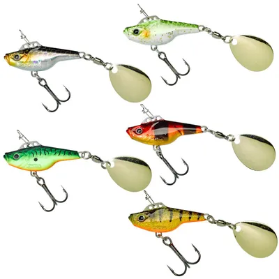 Produktbild von Gunki JIGER 35 S 9g 3,5cm Bleikopfspinner Jigspinner, Gunki Farben:Red Perch