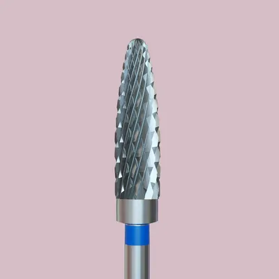 Produktbild von Fräser aus Hartmetall, 5-in-1, für Hybrid-, Gel- und Acrylnägel – Standardkonus