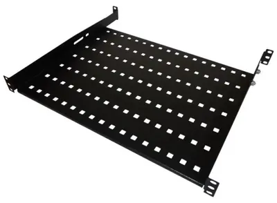 Obrázek produktu pro Alantec SA-P-19-1U-350-4-C-02 Fixní police 19" 1U hloubka 350 mm černá