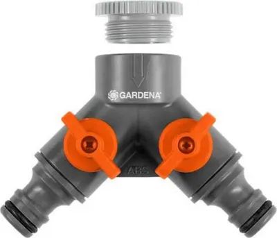 Produktbild von DOPPELVENTILVERTEILER FÜR OGS SCHLAUCHHAHN GARDENA 940-26 26,5 mm