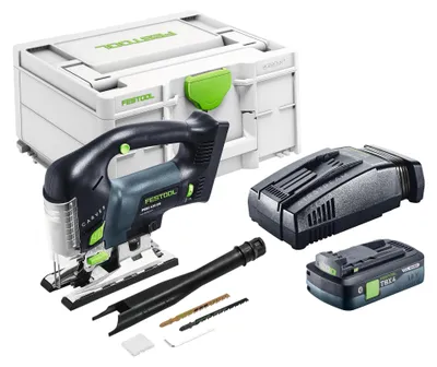 Produktbild von Festool PSBC 420 EB-Basic Akku Pendelstichsäge 18 V 120 mm Brushless + 1x Akku 4,0 Ah + Schnellladegerät + Systainer
