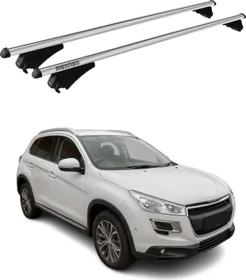 Obrázok produktu pre Tiger priečne strešné nosiče pre Peugeot 4008 2012–2017, šedé