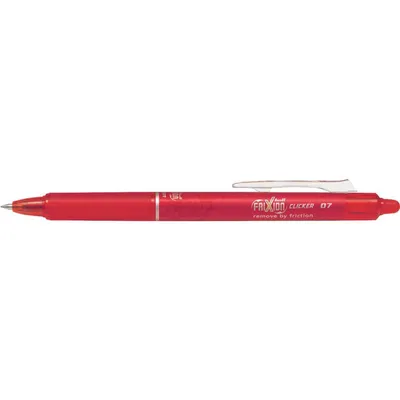 Produktbild von Tintenroller FriXion Clicker 0,4mm rot Rundspitze nicht dokumentenecht