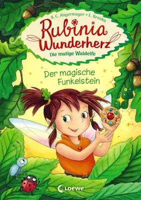 Obrázok produktu pre Rubinia Wunderherz, die mutige Waldelfe (Band 1) - Der magische Funkelstein