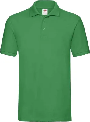 Produktbild von Fruit of the Loom Herren Premium Baumwolle Pique Polo Shirt PC3887 (3XL) (Irisches Grün)