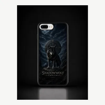 Obrázok produktu pre Puzdro na iPhone 7 / 8 Plus, ochranné puzdro s motívom vlka – značka LUNØIR