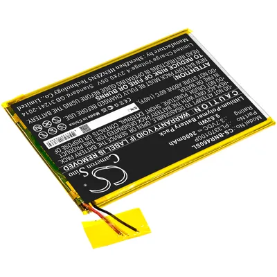 Produktbild von TECHTEK Akku Kompatibel mit [Barnes & Noble] BNTV450, BNTV460, Nook 7, Nook 7 2016 Ersetzt PL3370100P"