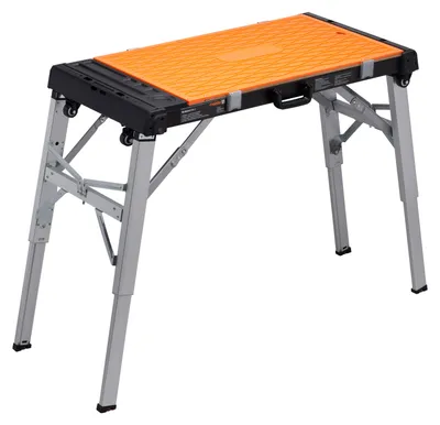 Produktbild von Meister Universal-Werkbank 4 in 1 Tritt-Hocker Rollbrett Transportroller