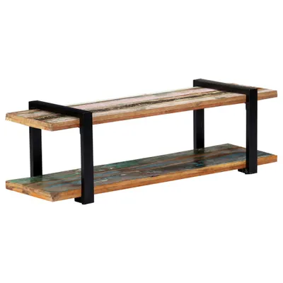 Produktbild von The Living Store TV-Schrank 130x40x40 cm Altholz Massiv