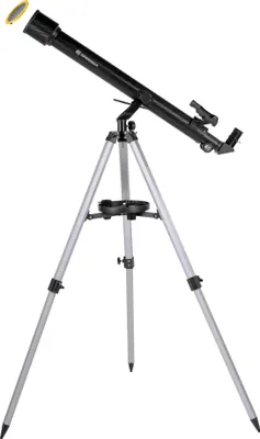 Produktbild von Bresser Optics STELLAR 60/800 AZ, Schwarz, Aluminium, 843 mm, 2,3 kg, 6,7 cm, 6 cm
