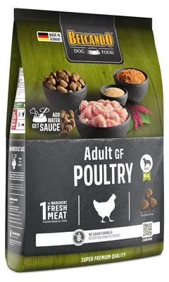 Produktbild von Belcando 556215, Adult, Fisch, Geflügel, 4 kg, Gluten-frei