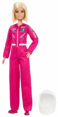 Image de Poupée Barbie Astronaute, Mattel JKF77, Rose, Tenue Amovible, Dès 3 ans