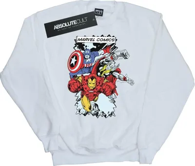 Produktbild von Marvel - Sweatshirt für Herren BI2727 (M) (Weiß)