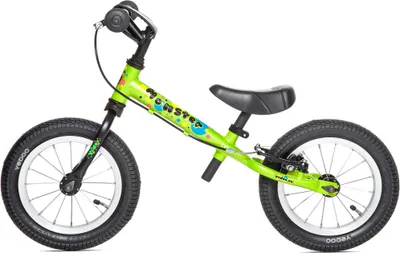 Produktbild von Yedoo TooToo Happy Monster - Laufrad für Kinder ab 1,5 Jahren, mit Luftreifen 12/12, Bremse und verstellbarem Lenker, , Grün